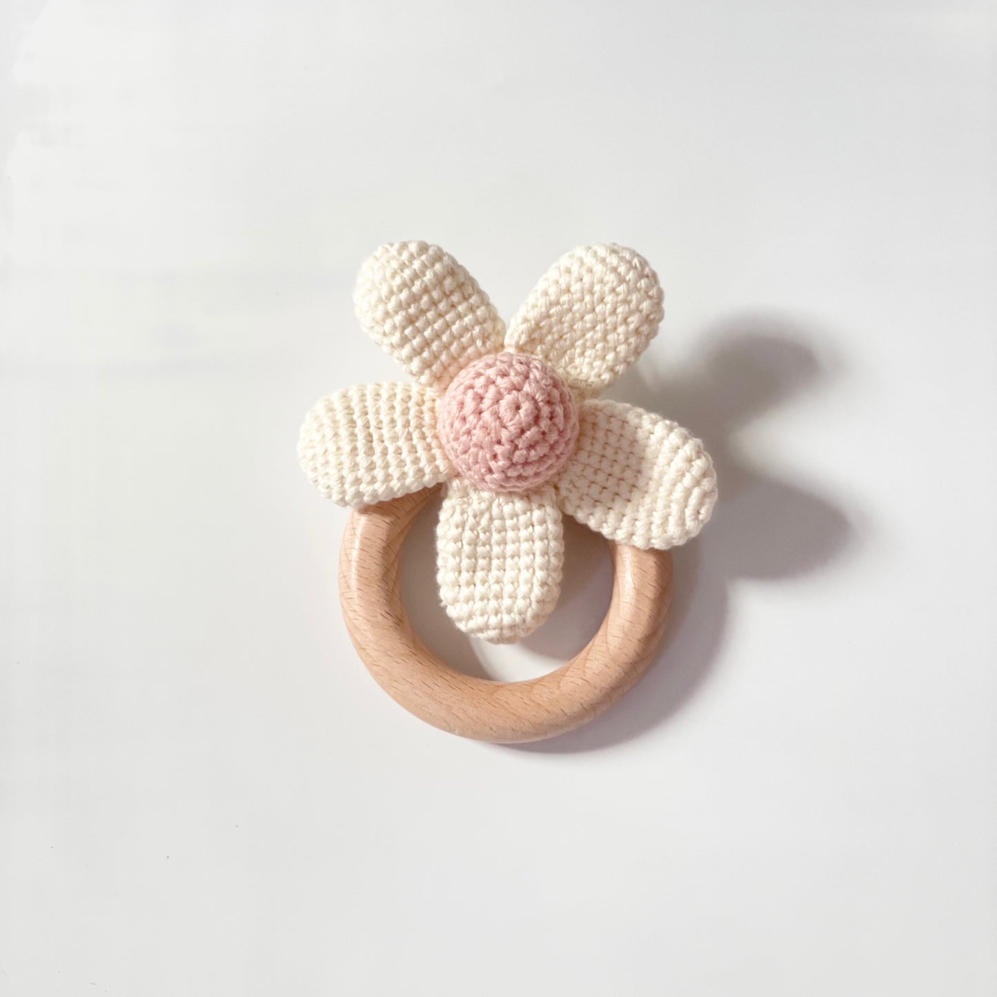 Daisy Crochet Rattle