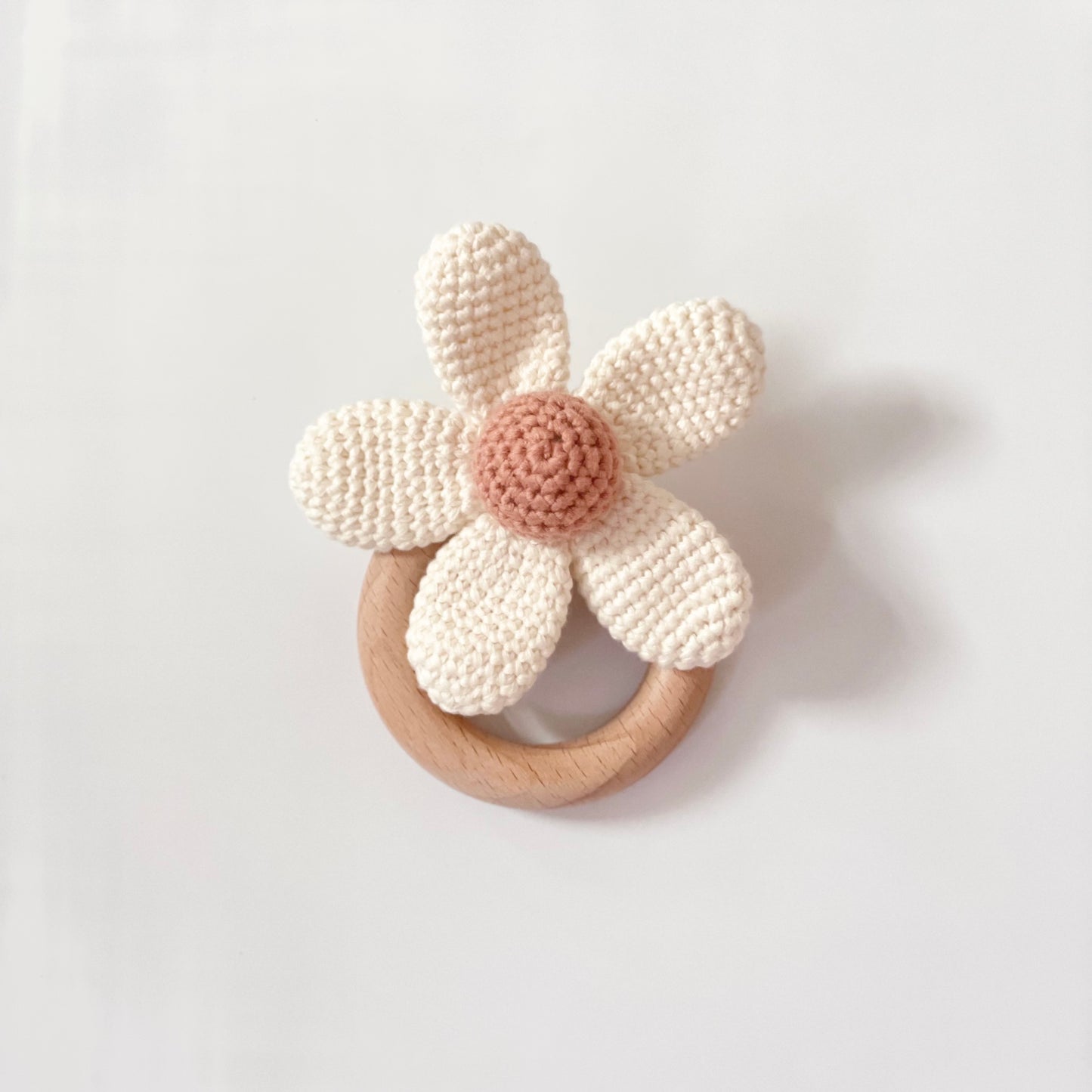 Daisy Crochet Rattle