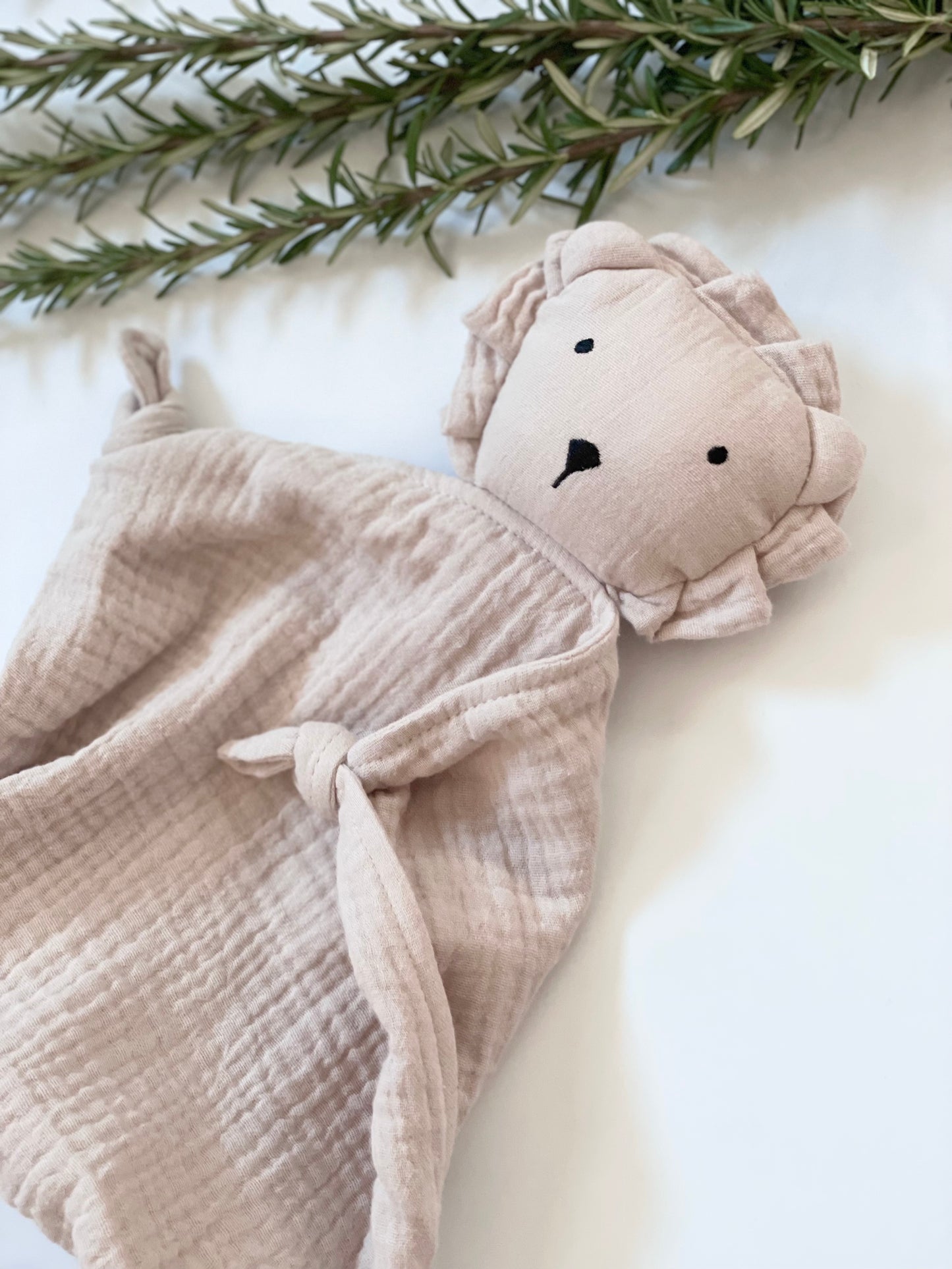 Lion Doll and Lovey Baby Bundle
