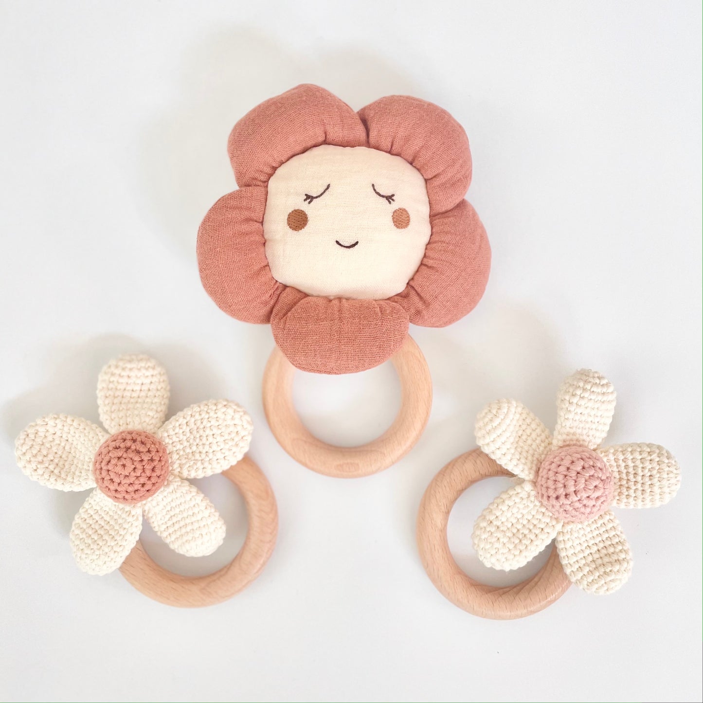 Daisy Flower Rattle