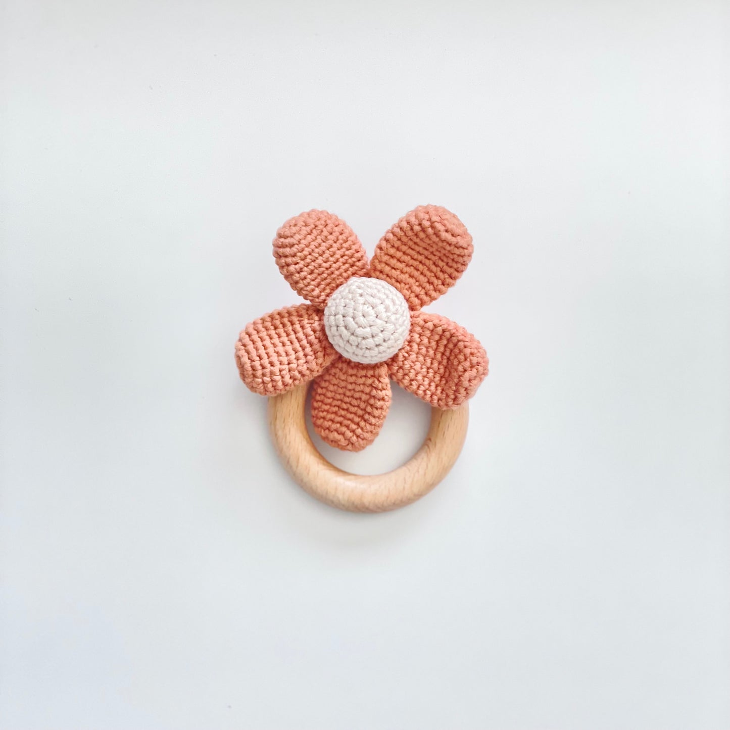 Daisy Crochet Rattle