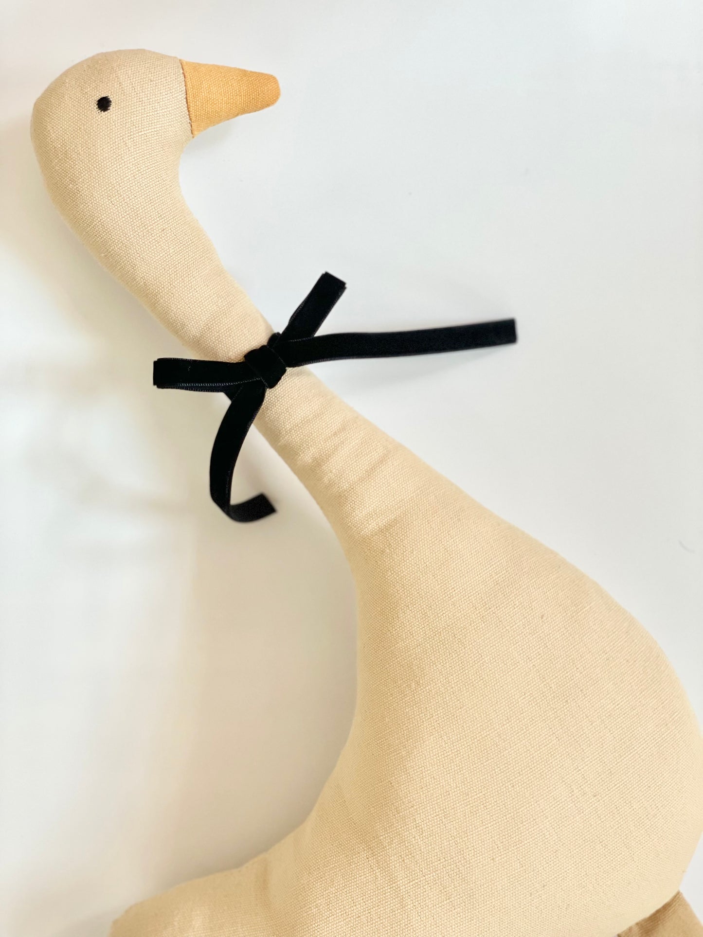 Linen Goose Doll