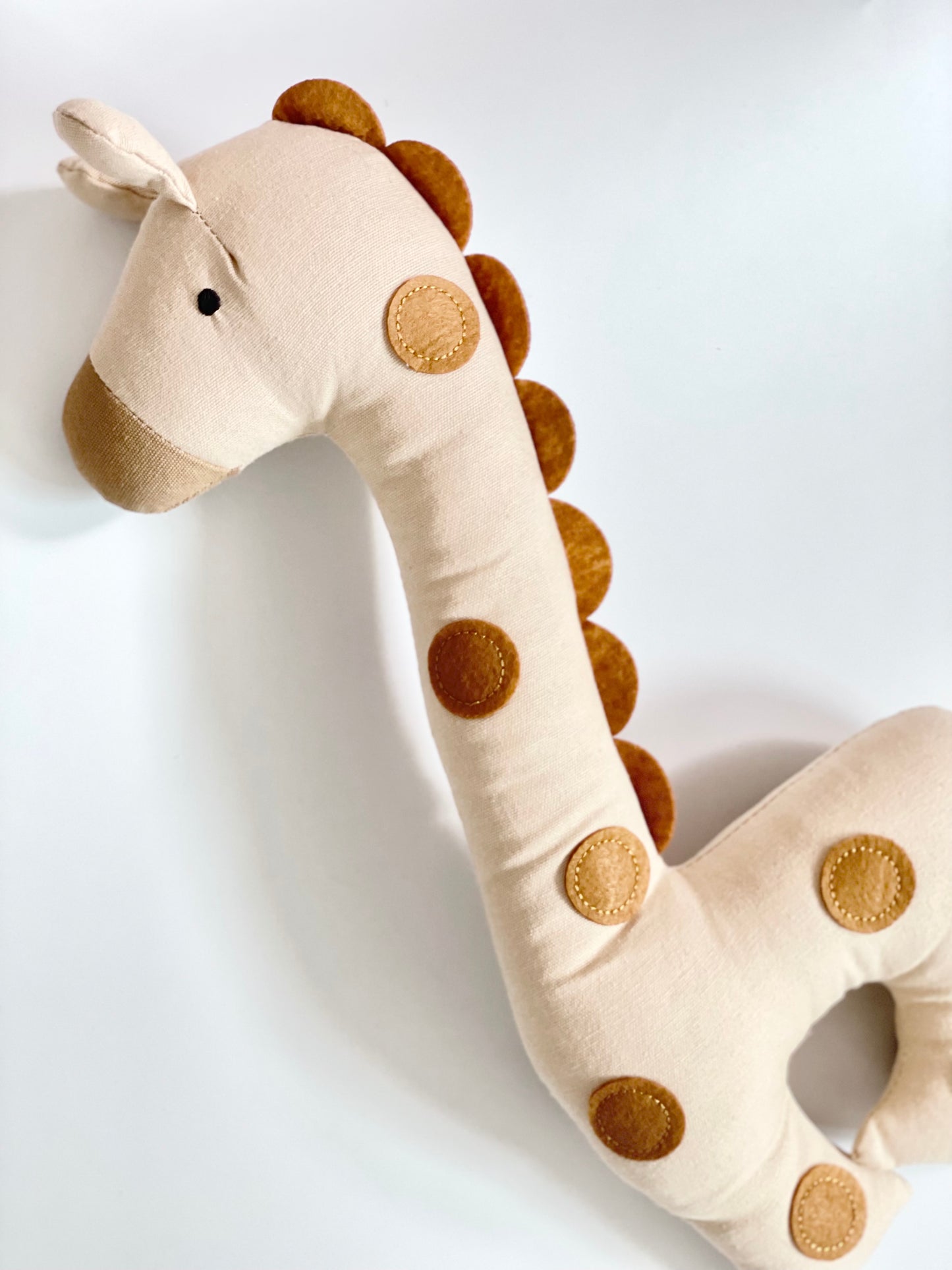 Linen Giraffe Doll