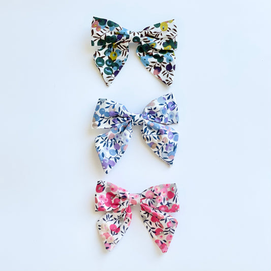 3 Pack of Floral Hair Bows