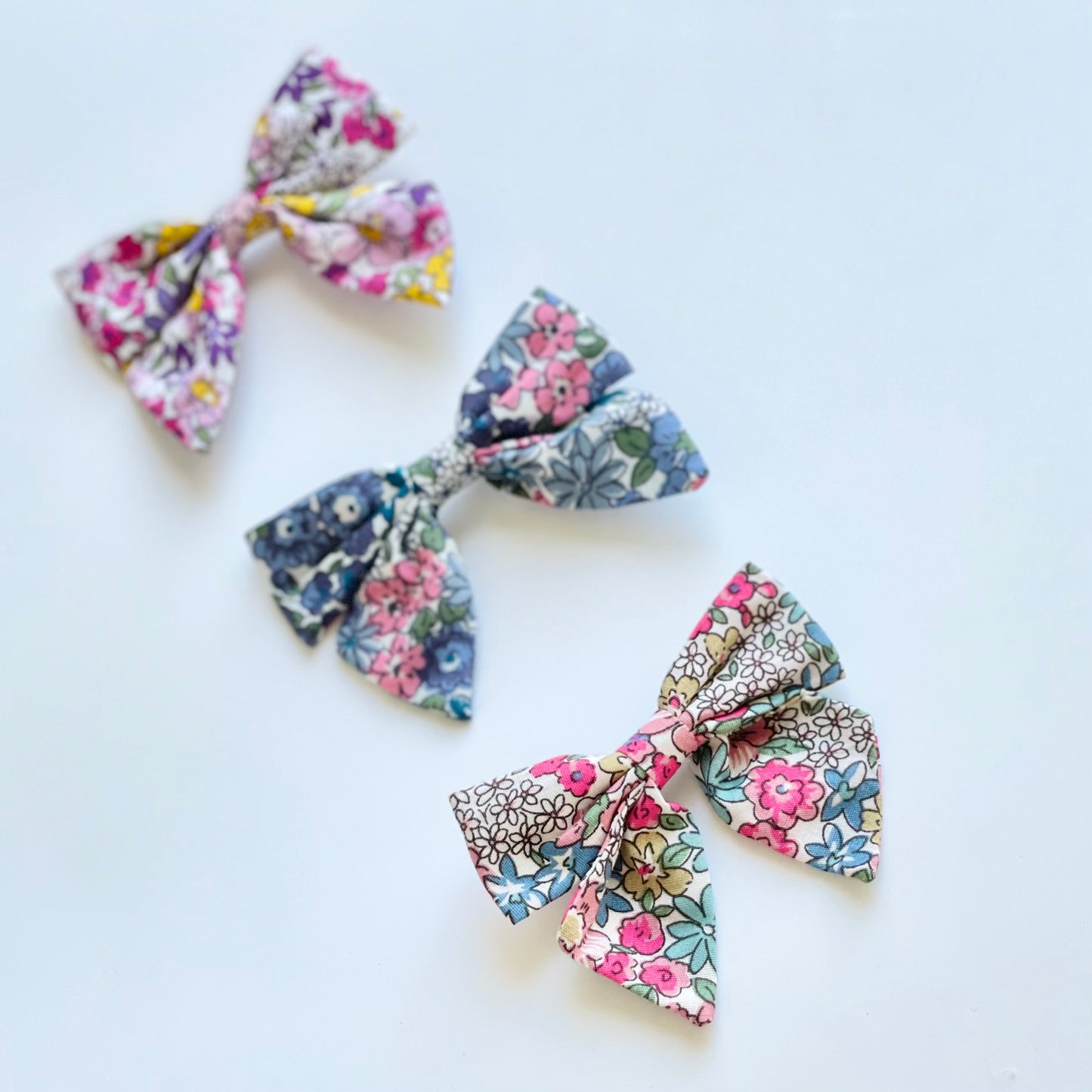3 Pack of Floral Hair Bows