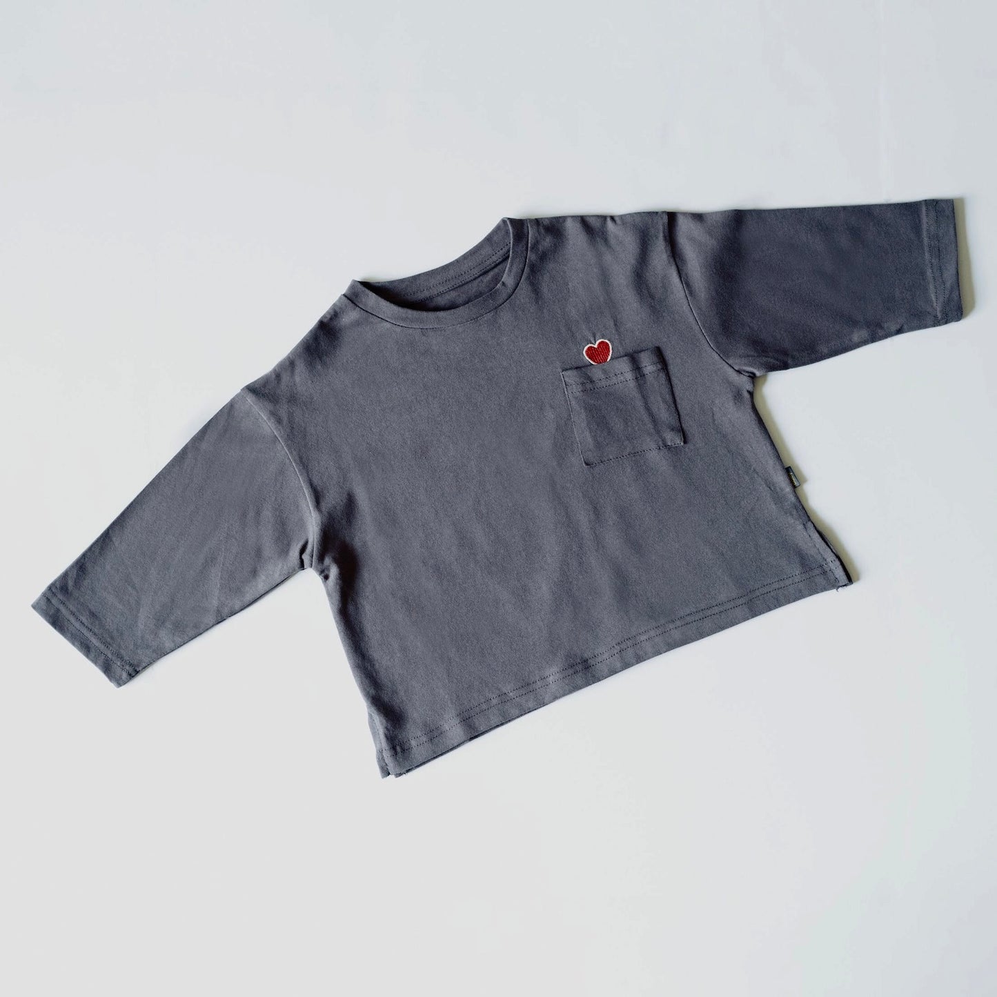 Pocket Full Of Heart Long-Sleeve Tee