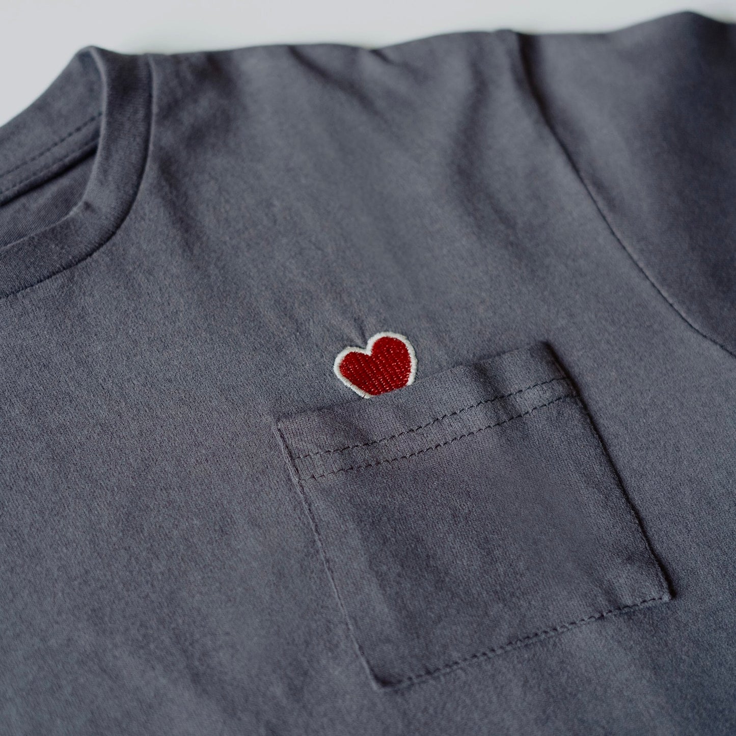 Pocket Full Of Heart Long-Sleeve Tee