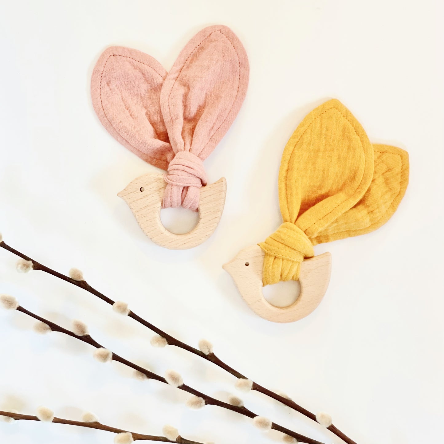 Wooden Bird Teether