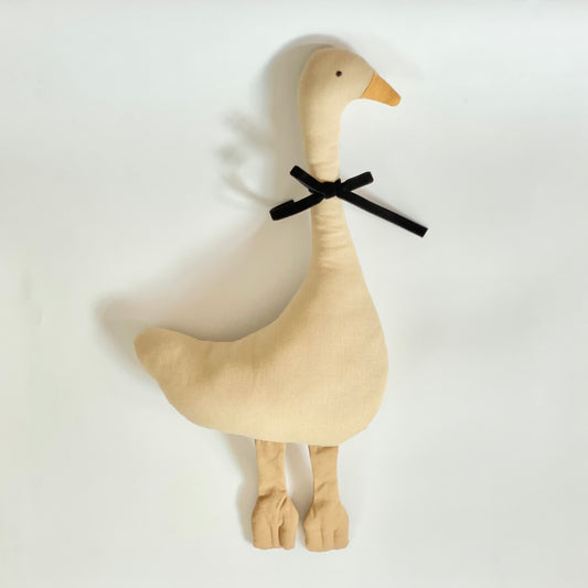 Linen Goose Doll