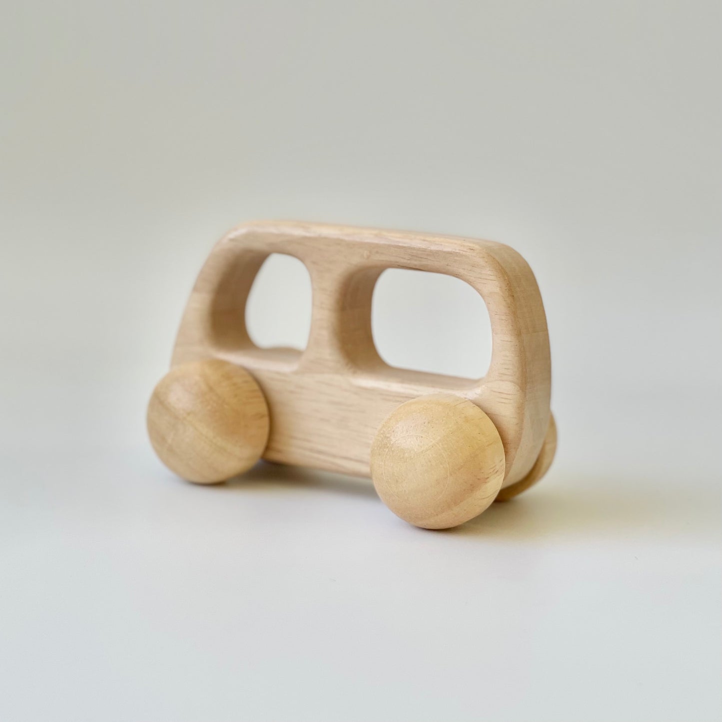 Wooden Toy Bus