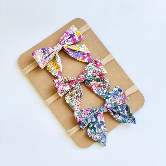 3 Pack of Floral Headbands