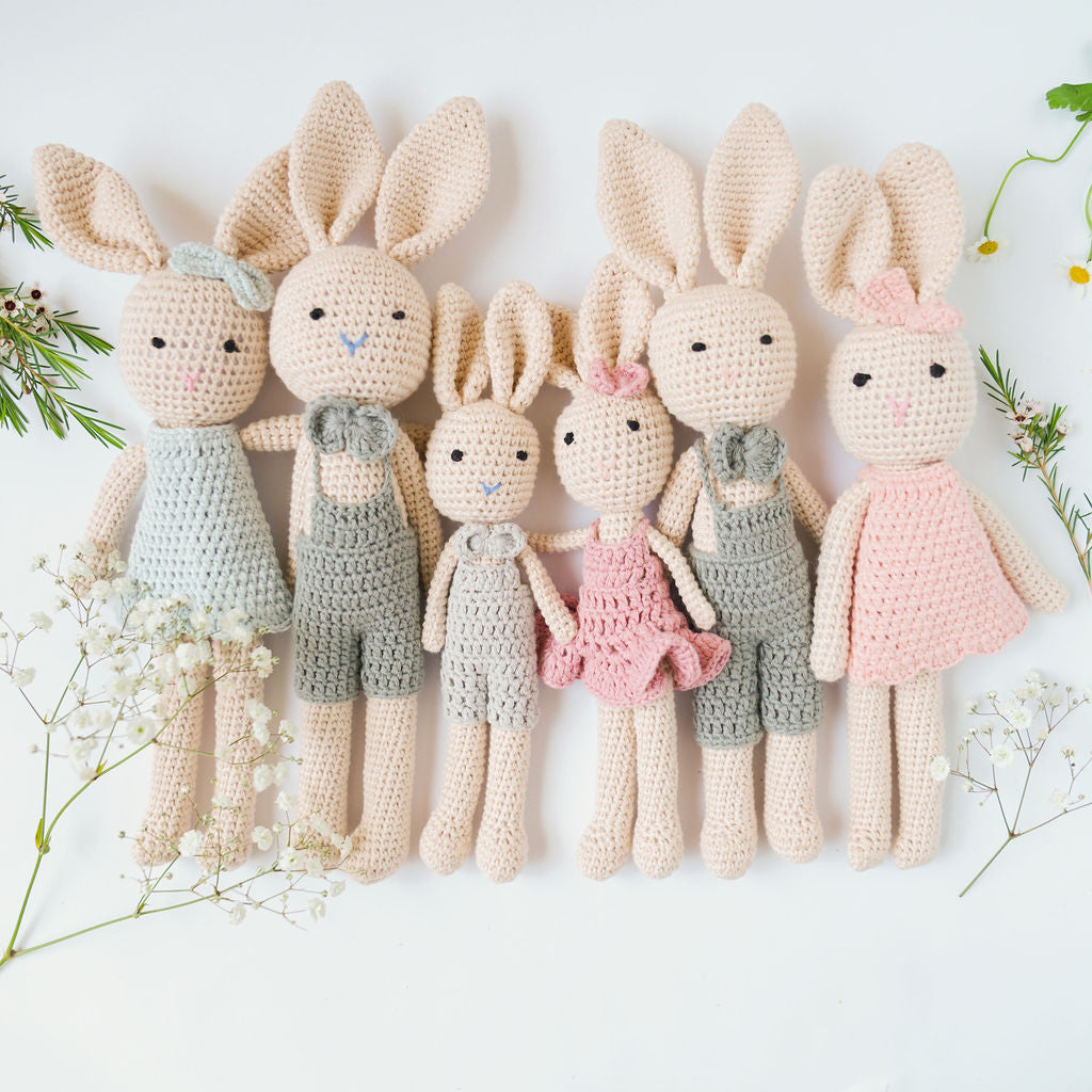 Crochet on sale bunny doll